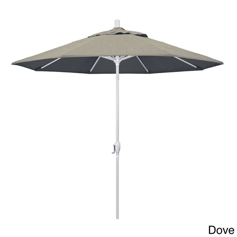 California 9-foot Aluminum Market Umbrella - Spectrum Dove