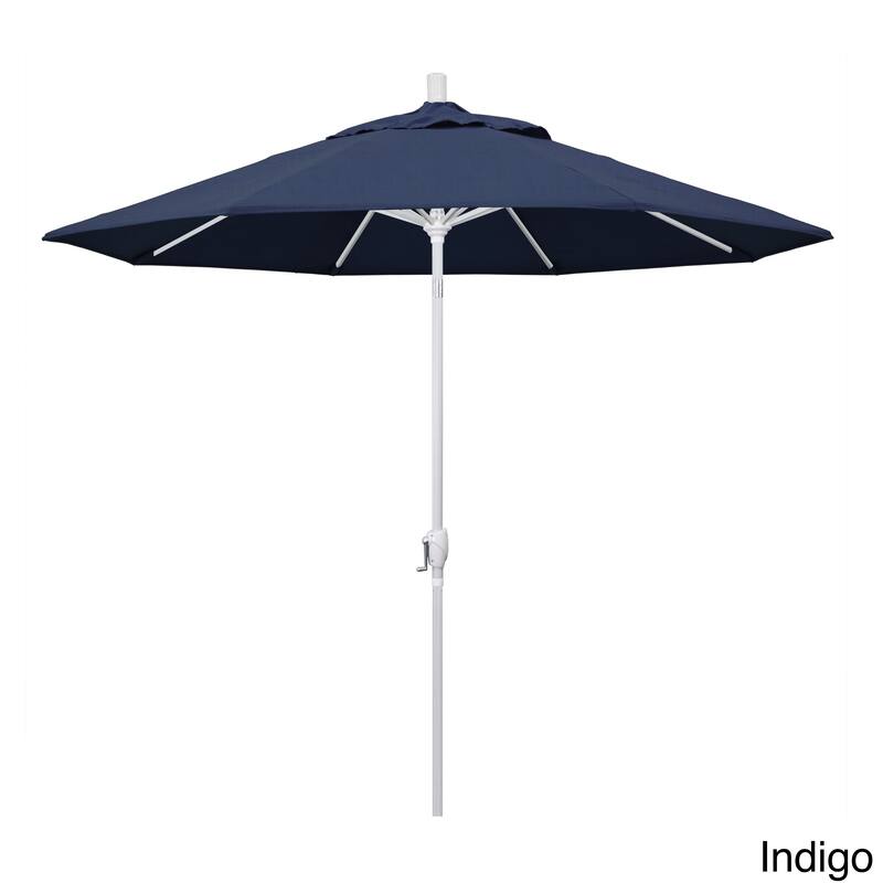 California 9-foot Aluminum Market Umbrella - Spectrum Indigo