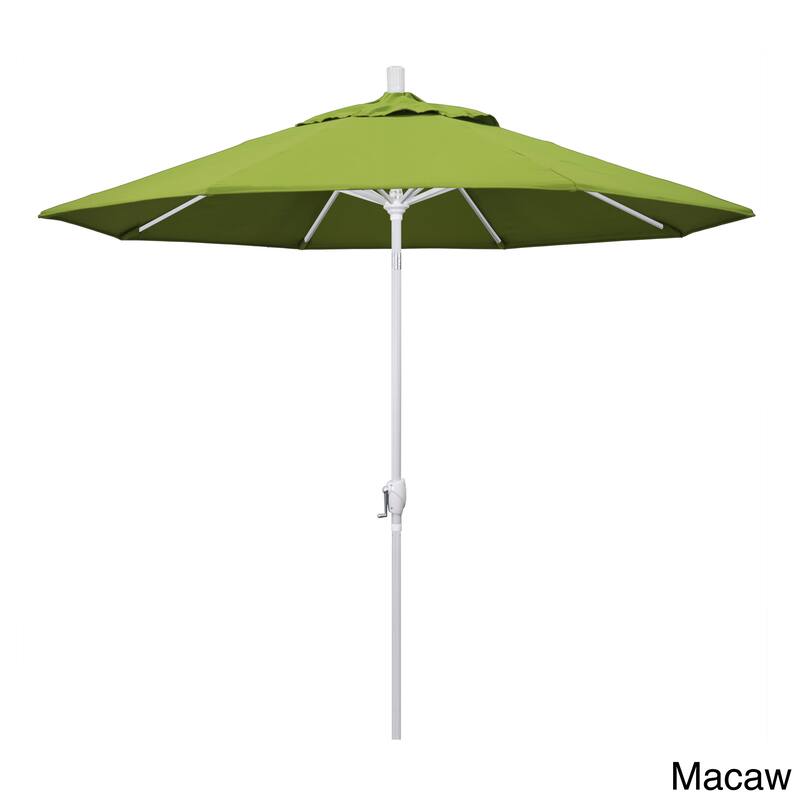 California 9-foot Aluminum Market Umbrella - Macaw