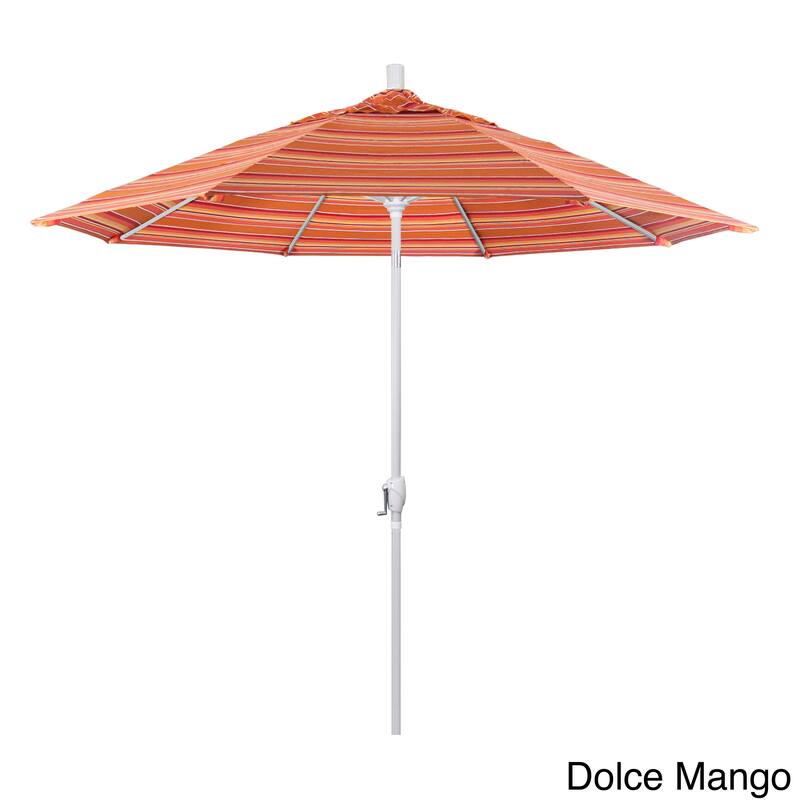 California 9-foot Aluminum Market Umbrella - Dolce Mango