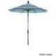 preview thumbnail 14 of 47, California Umbrella 6' Rd. Aluminum Patio Umbrella, Crank Lift, Push Button Tilt, Sunbrella fabric, Bronze Finish