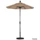 preview thumbnail 12 of 47, California Umbrella 6' Rd. Aluminum Patio Umbrella, Crank Lift, Push Button Tilt, Sunbrella fabric, Bronze Finish