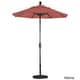 preview thumbnail 19 of 47, California Umbrella 6' Rd. Aluminum Patio Umbrella, Crank Lift, Push Button Tilt, Sunbrella fabric, Bronze Finish