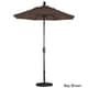 preview thumbnail 8 of 47, California Umbrella 6' Rd. Aluminum Patio Umbrella, Crank Lift, Push Button Tilt, Sunbrella fabric, Bronze Finish