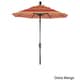 preview thumbnail 13 of 47, California Umbrella 6' Rd. Aluminum Patio Umbrella, Crank Lift, Push Button Tilt, Sunbrella fabric, Bronze Finish