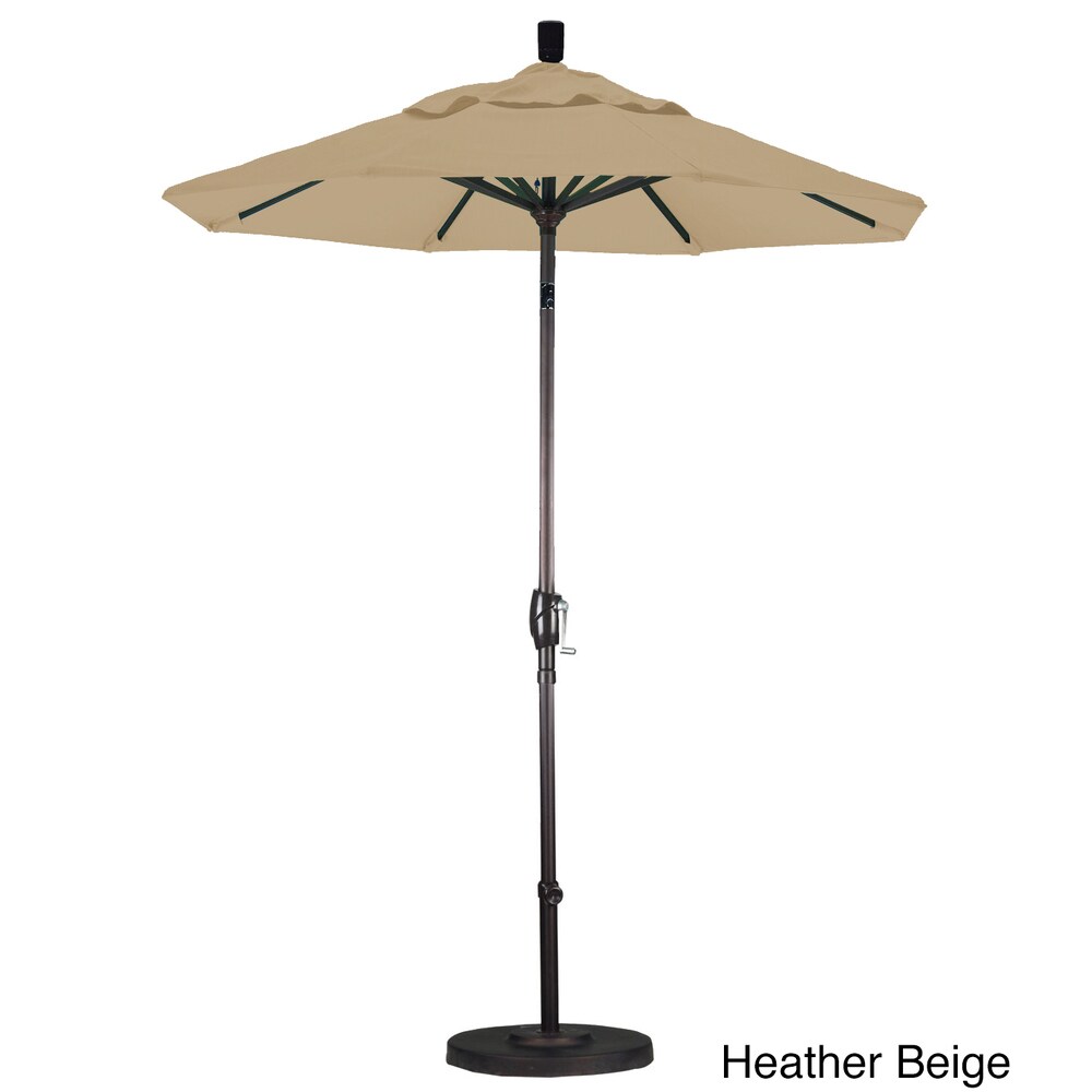 6 adjustable height patio umbrellas Punchau Ft Outdoor Umbrella - Beige Market Umbrella, Easy This rectangular garden umbrella California Umbrella 6' Market Umbrella;
