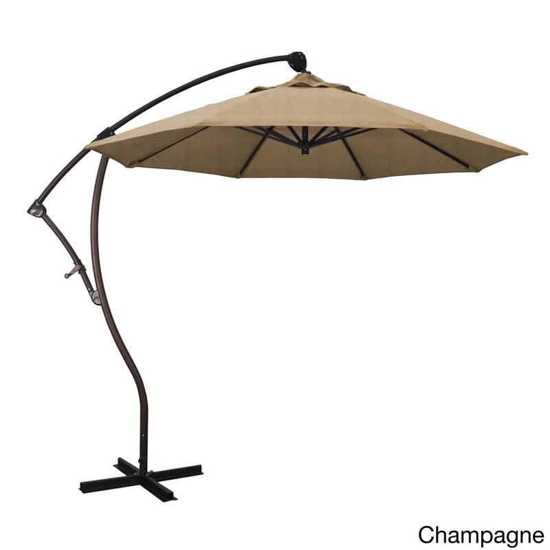 Okracoke 9ft Rotating Aluminum Umbrella by Havenside Home