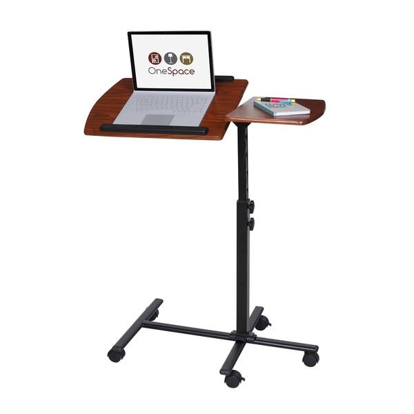  Desk Mobile Standing Computer Laptop Workstation Angle