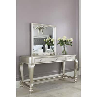 Signature Design by Ashley Coralayne Silver Vanity Mirror