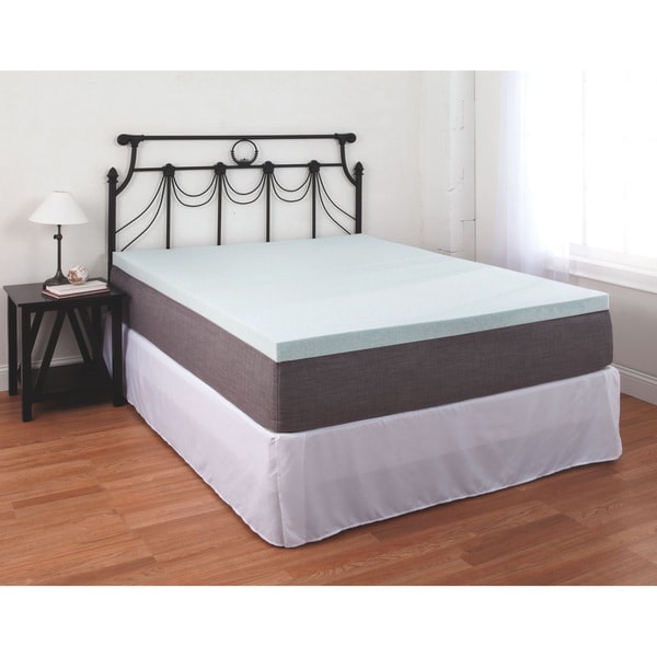 Shop Kotter Home 2.5inch Gel Memory Foam Mattress Topper Free
