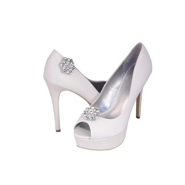 Rhinestone Shoe Buckles (Set of 2) Overstock 11999201