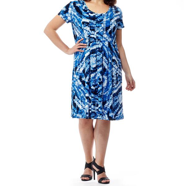 LA CERA Printed Dress Plus Size 