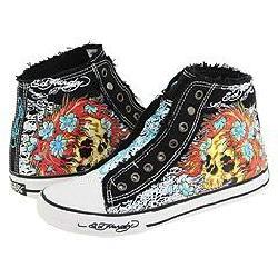 Ed Hardy Highrise 2 Black Athletic Shoes