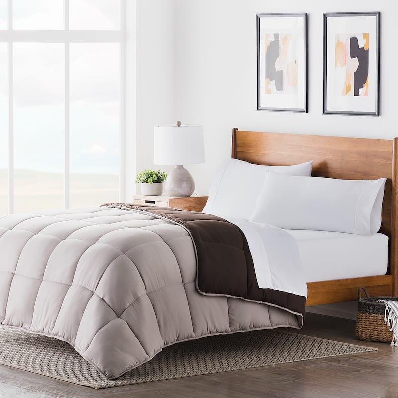 Reversible Bed in a Bag Complete Bedding Set by LUCID Comfort Collection
