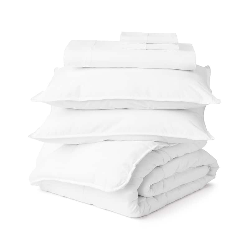 Reversible Bed in a Bag Complete Bedding Set by LUCID Comfort Collection