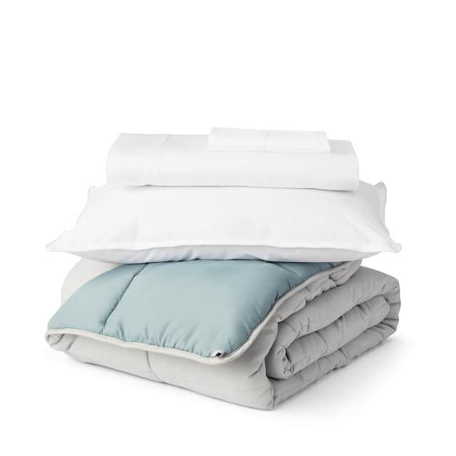 Reversible Bed in a Bag Complete Bedding Set by LUCID Comfort Collection