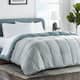 Reversible Bed in a Bag Complete Bedding Set by LUCID Comfort Collection - Twin - Ash