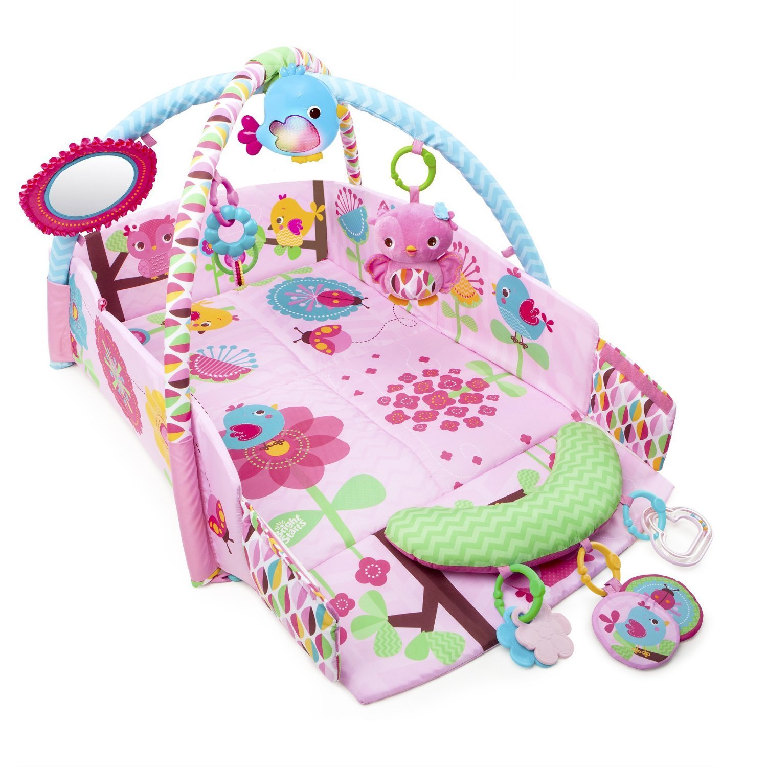 Shop Bright Starts Pretty In Pink Sweet Songbirds Baby S Play