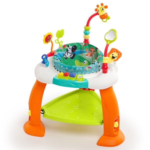 Bright Starts Multi-color Plastic 28.3-inch x 22.7-inch x 7-inch Bounce Bounce Baby