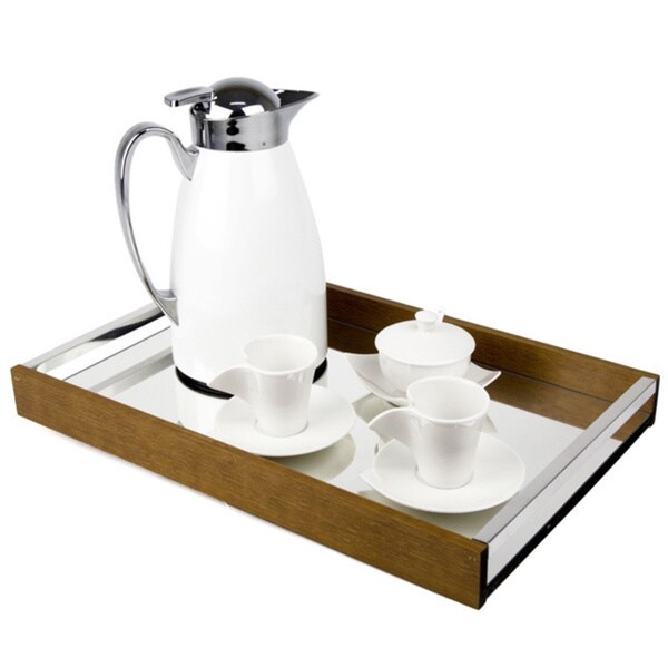 mirrored tea tray