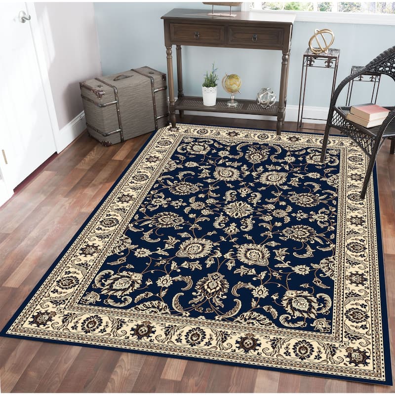 Admire Home Living Artisan Tabriz Traditional Oriental Pattern Area Rug