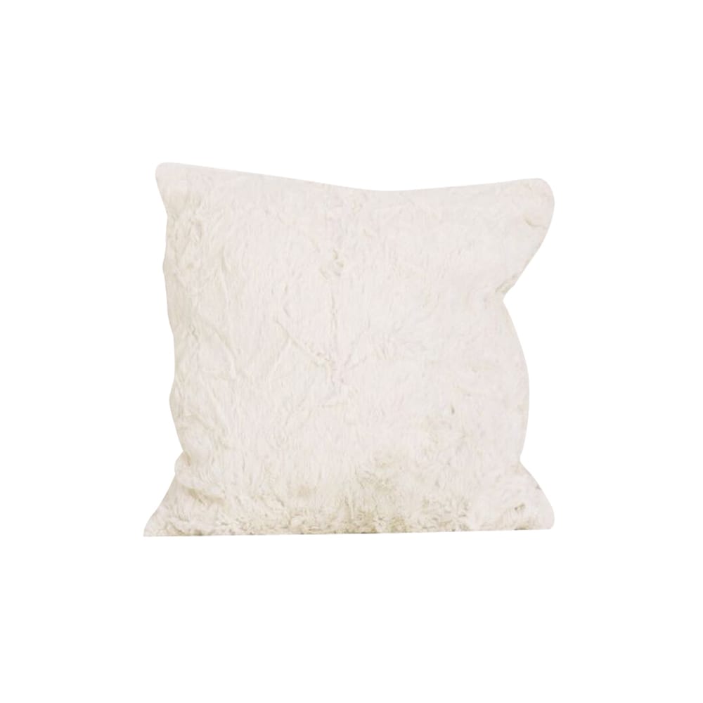 Off White Faux Fur Throw Pillows Bed Bath Beyond