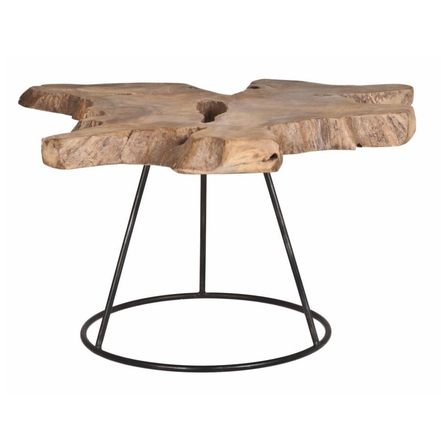 Gray Manor Everett Reclaimed Wood Low Coffee Table