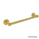 preview thumbnail 9 of 16, Allied Brass Continental Collection 18-inch Towel Bar Polished Brass
