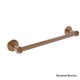 preview thumbnail 4 of 16, Allied Brass Continental Collection 18-inch Towel Bar Brushed Bronze