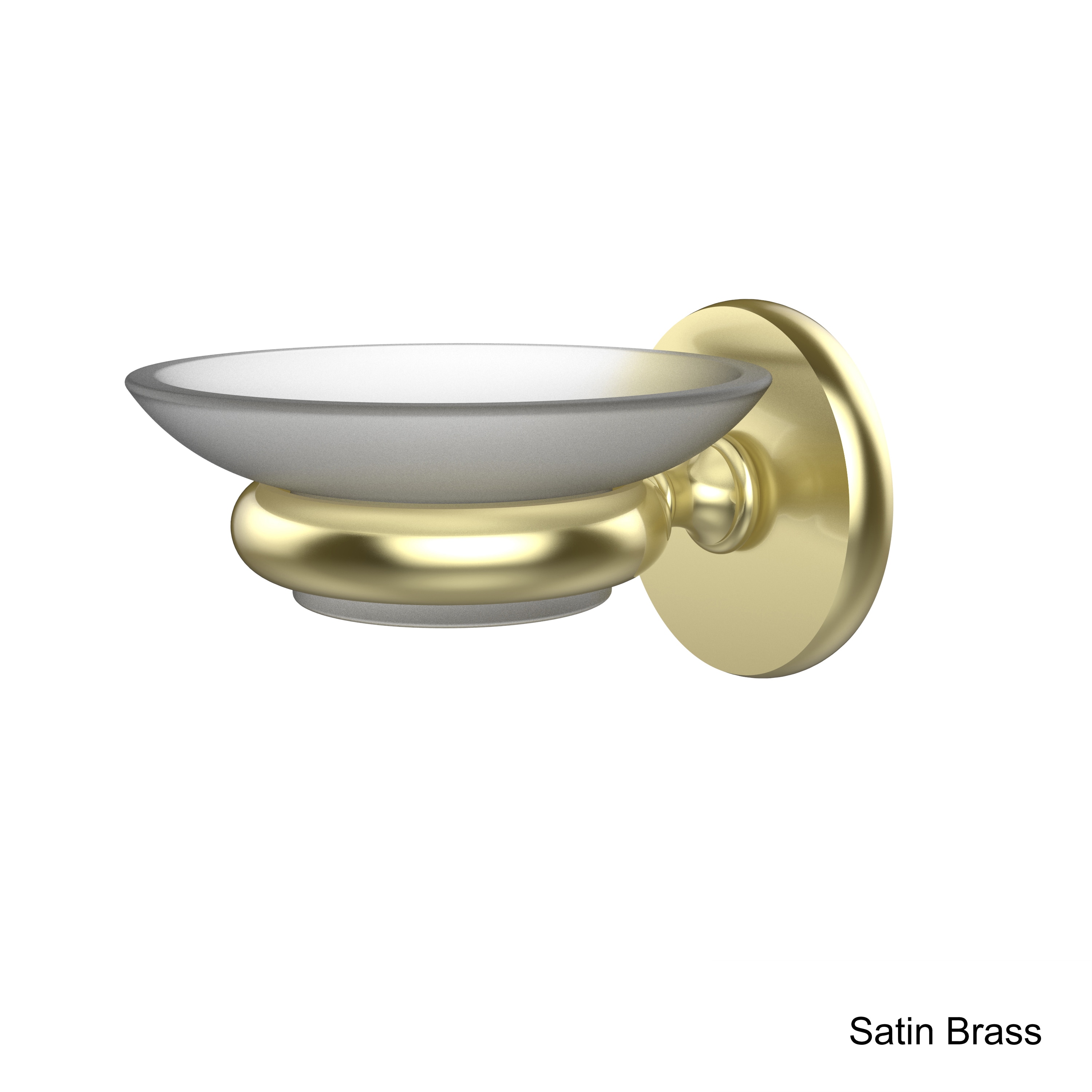 Allied Brass Skyline Wall Mount Polished Brass Soap Dish