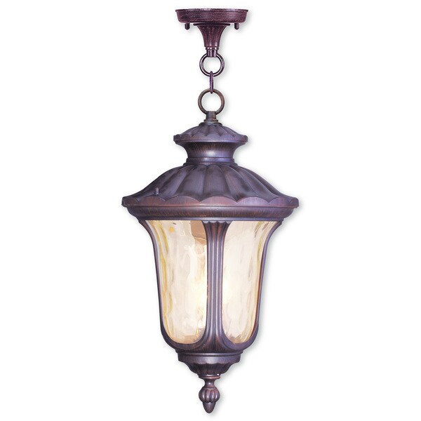 Livex Lighting Oxford Imperial Bronze 3 light Chain Lantern   18882171