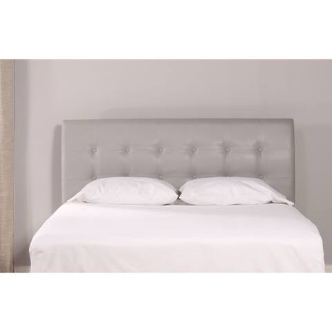 Hillsdale Furniture Lusso Grey Headboard with Frame