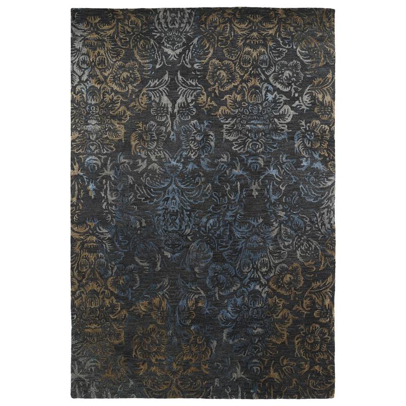 Kaleen Mercery Charcoal Hand Tufted Area Rug