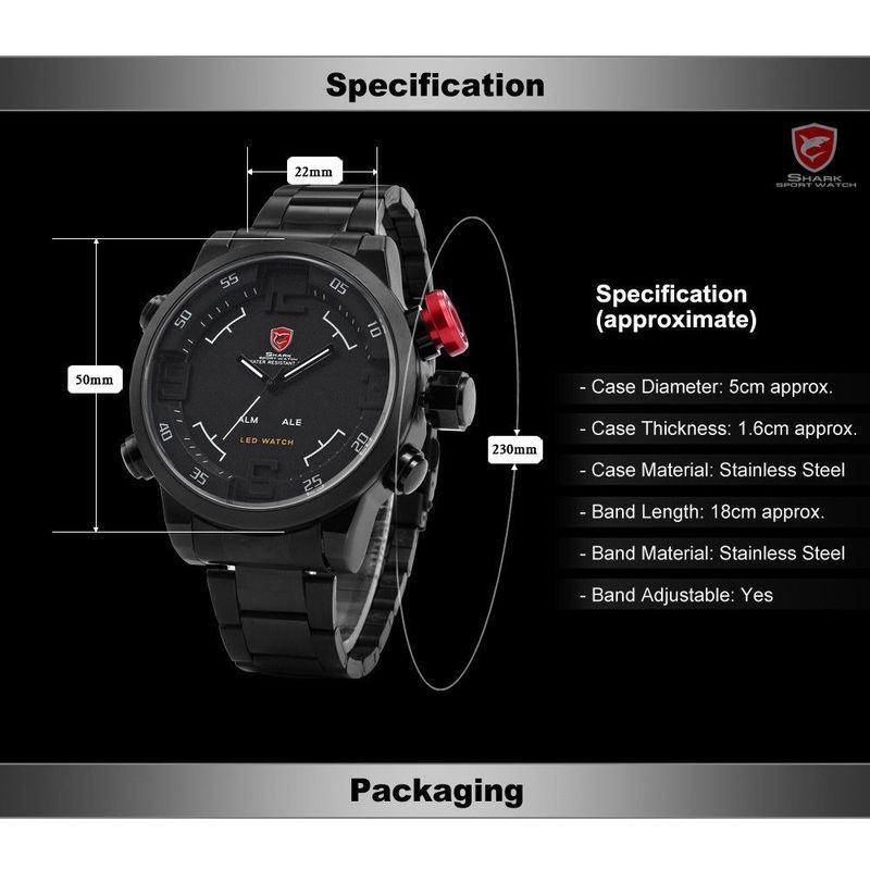 shark sport watch ds011s