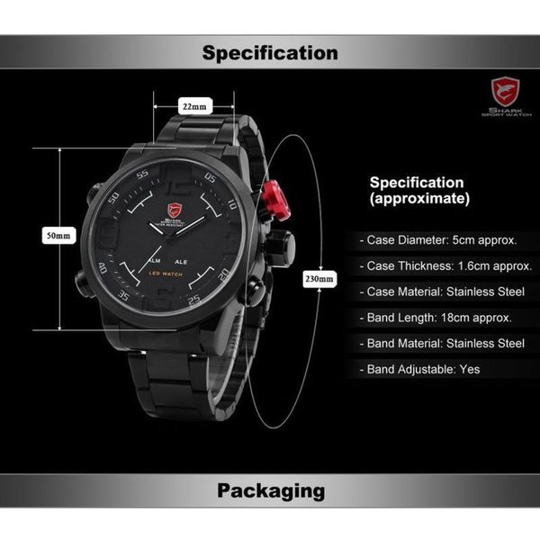 shark sport watch ds019l