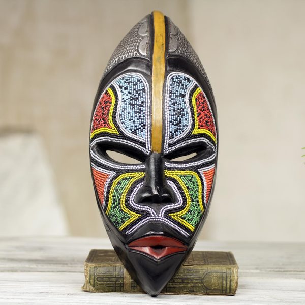 shop-handmade-african-wood-bantu-zulu-mask-ghana-multi-color-n