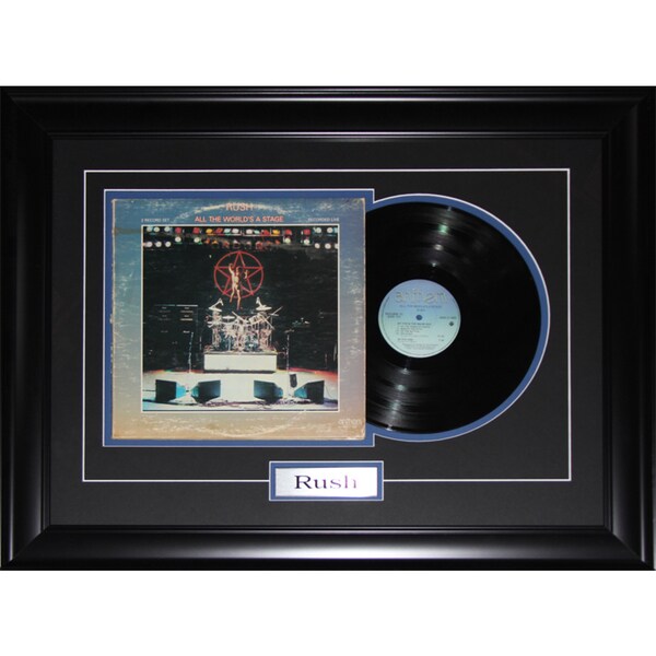 Rush Music Album Record Frame