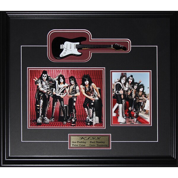 Kiss Miniature Guitar 2 Photograph Frame