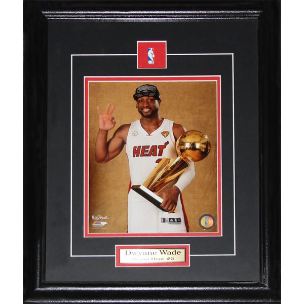 Dwyane Wade Miami Heat Championship 8x10-inch Frame