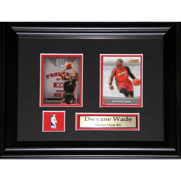 Dwyane Wade Miami Heat 2-card Frame