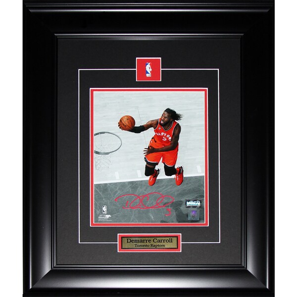 Demarre Carroll Toronto Raptors Signed 8x10-inch Frame