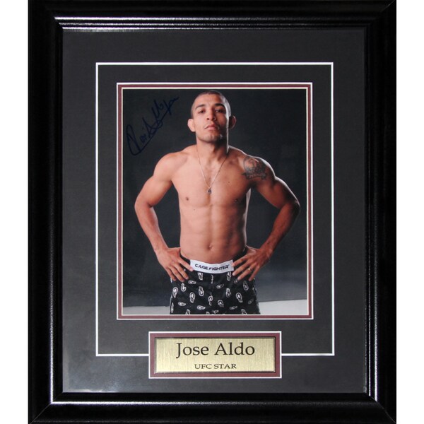 Jose Aldo UFC Signed 8x10-inch Frame