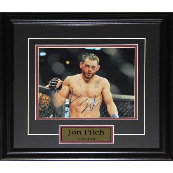 Jon Fitch UFC Signed 8x10-inch Frame