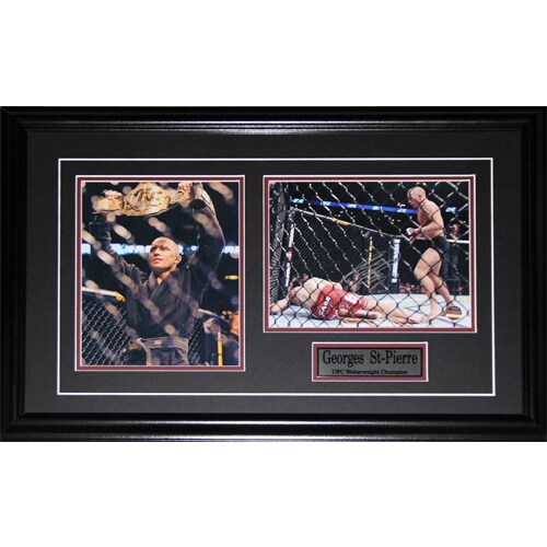 Georges St-Pierre Signed UFC 2-photo Frame