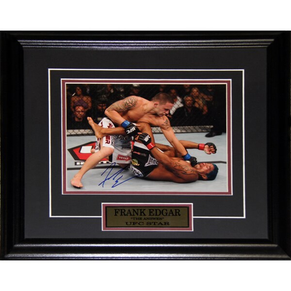 Frank Edgar UFC Signed 8x10-inch Frame