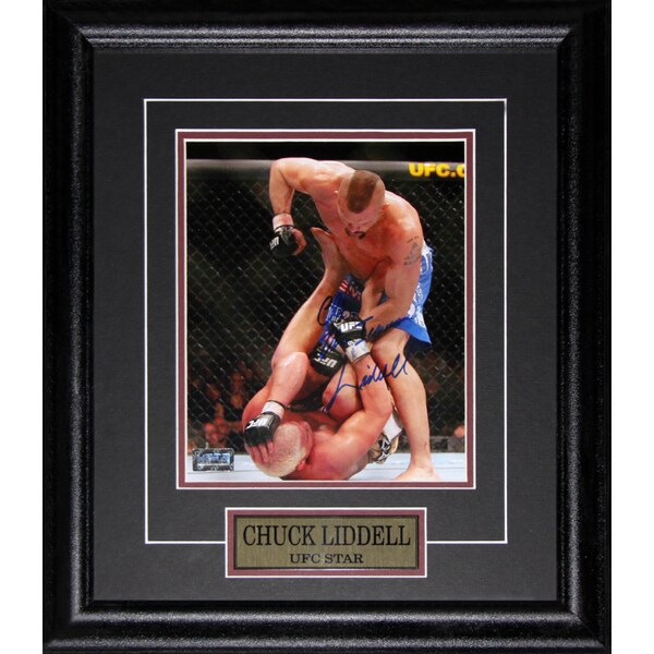 Chuck Liddell UFC Signed 8x10-inch Frame