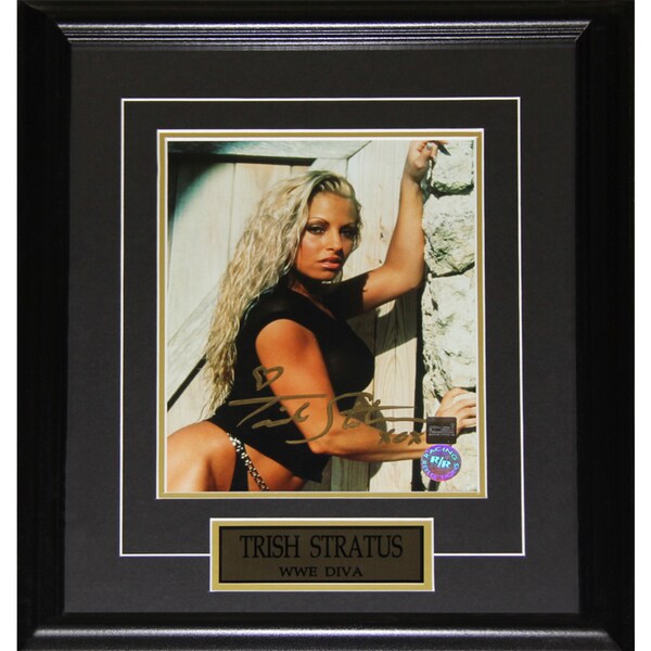 Trish Stratus Signed 8x10-inch Frame