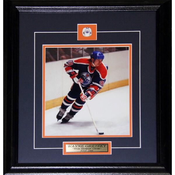 Wayne Gretzky Edmonton Oilers 8x10-inch Frame