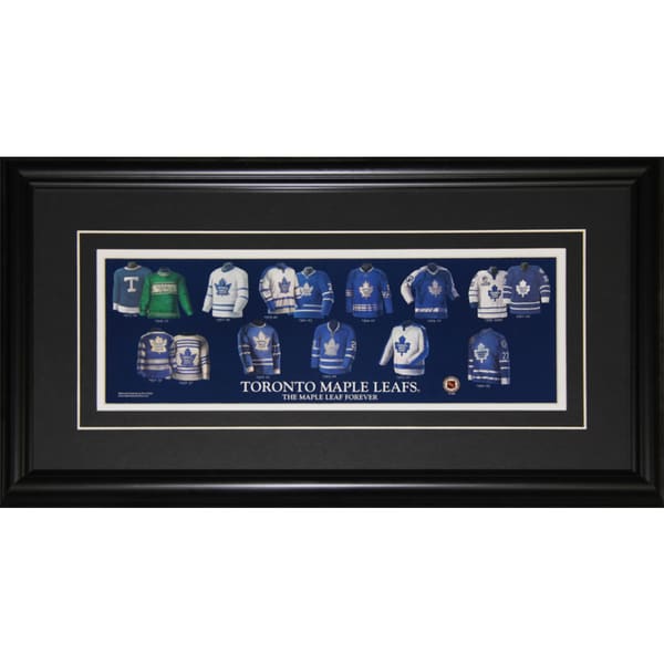 Toronto Maple Leafs Jersey Evolution Frame