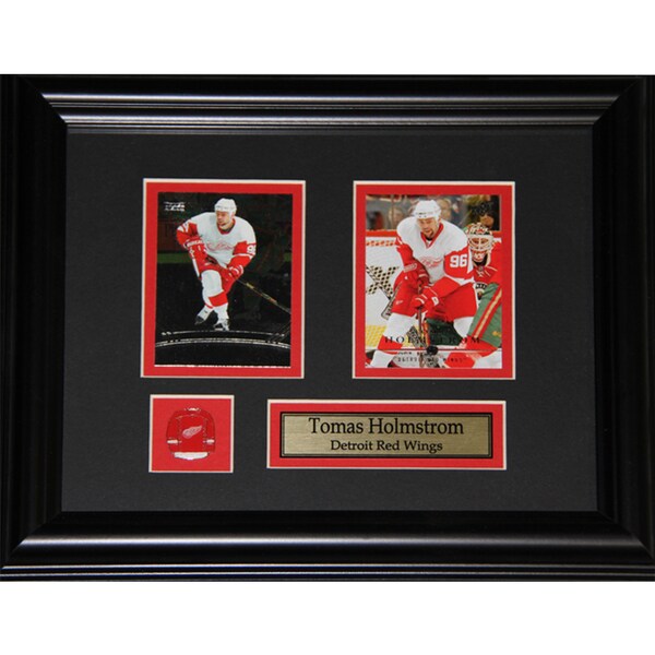 Tomas Holmstrom Detroit Red Wings 2-card Frame